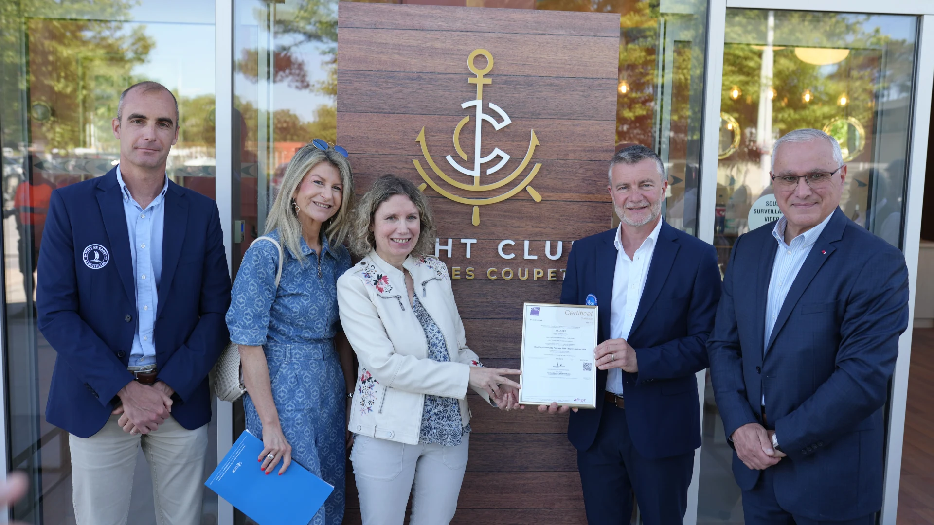 Le port de Canet en Roussillon certifié Ports Propres