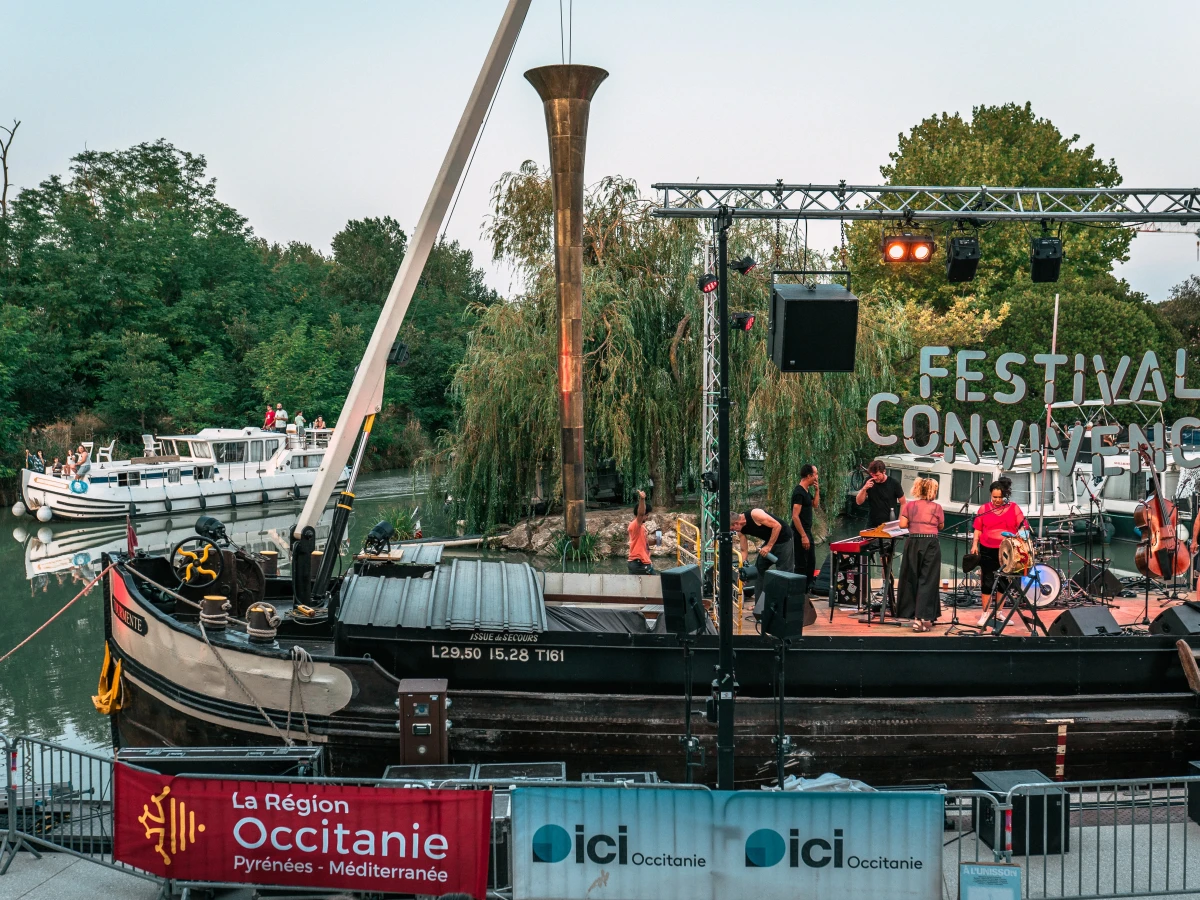 Festival Convivencia à Colombiers, 30 ans sur le Canal du Midi