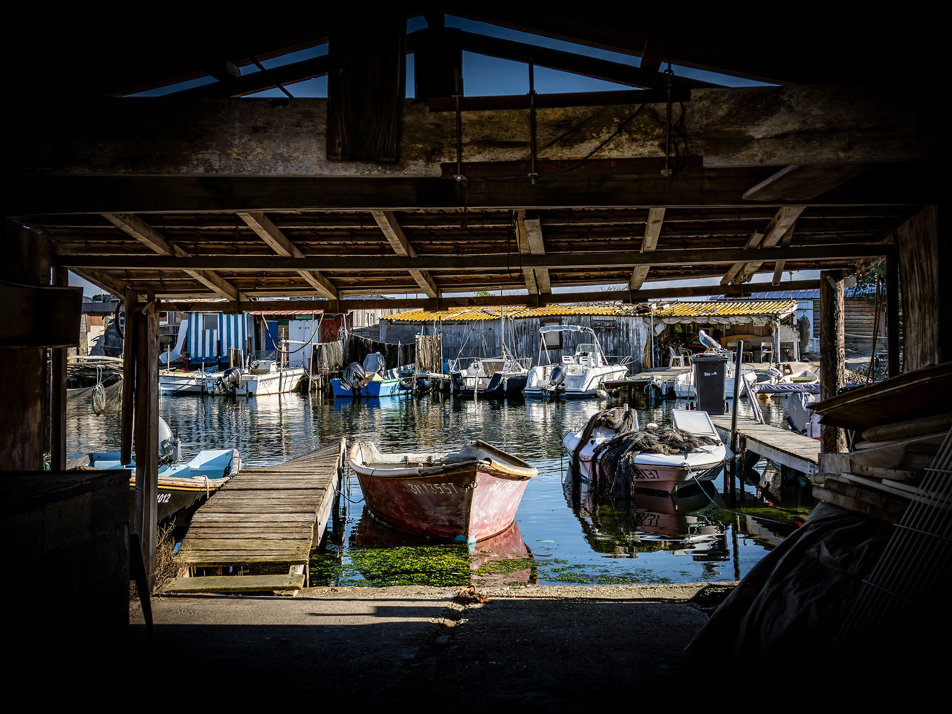 Dans l'intimité d'un port caché