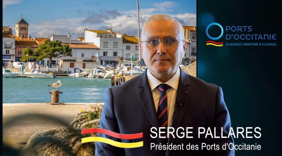 Serge PALLARES, Président des Ports d’Occitanie, vous adresse ses meilleurs vœux pour 2023